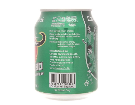 Nước Tăng Lực 250ml Carabao ảnh 3
