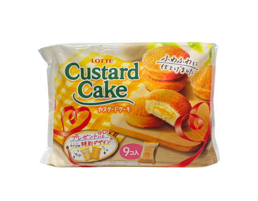 Bánh Ngọt Custard Cake Party Pack 248g Lotte ảnh 0