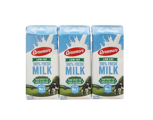 Sữa Tươi Tiệt Trùng Ít Béo 200mlx3 Avonmore ảnh 1