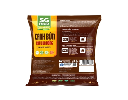 Bún Riêu Cua Đồng 500g Sài Gòn Food ảnh 1