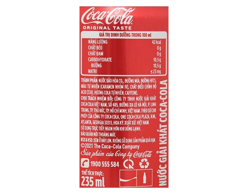Thùng 24 Lon Nước Giải Khát 235ml-06066512 Coca Cola ảnh 3