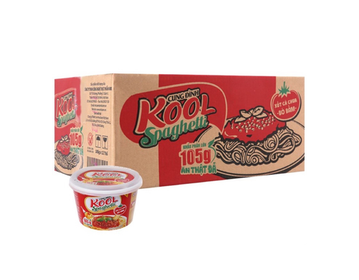 Thùng 12 Mì Hộp Kool Spaghetti - 02968018 Cung Đình ảnh 0