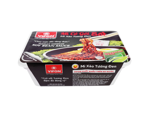 Thùng 18 Khay Mì Xào Vifon Vị Tương Đen Khay 90g Vifon ảnh 1