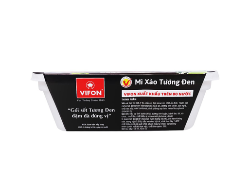 Thùng 18 Khay Mì Xào Vifon Vị Tương Đen Khay 90g Vifon ảnh 2
