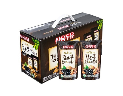 Thùng 20 Bịch Sữa Đậu Đen Óc Chó Hạnh Nhân Sahmyook 190ml Sahmyook ảnh 0