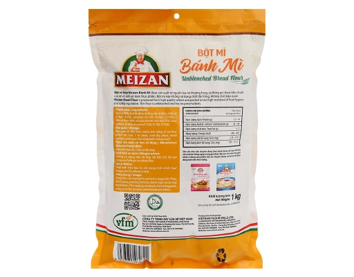 Bột Mì Bánh Mì 1kg Meizan ảnh 2