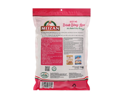 Bột Mì Bánh Bông Lan 1kg Meizan ảnh 1