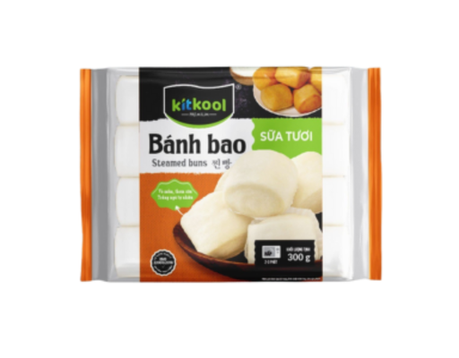 Bánh Bao Sữa Tươi Kitkool LC Foods 200g