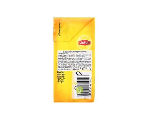 Trà Túi Lọc Yellow Label Nhật Bản 25x2g Lipton ảnh 3