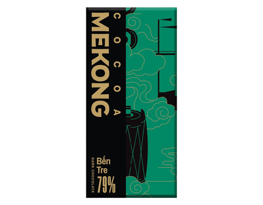 Socola Đen Bến Tre 79% Thanh 80g Mekong Cocoa ảnh 0
