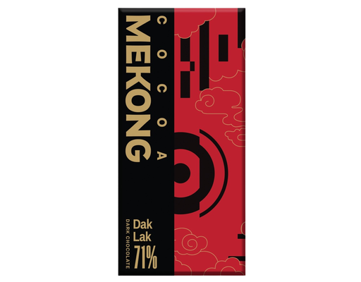 Socola Đen Daklak 71% Thanh 80g Mekong Cocoa ảnh 0