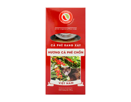 Cà Phê Rang Xay Chồn Hộp 200g Copen ảnh 0