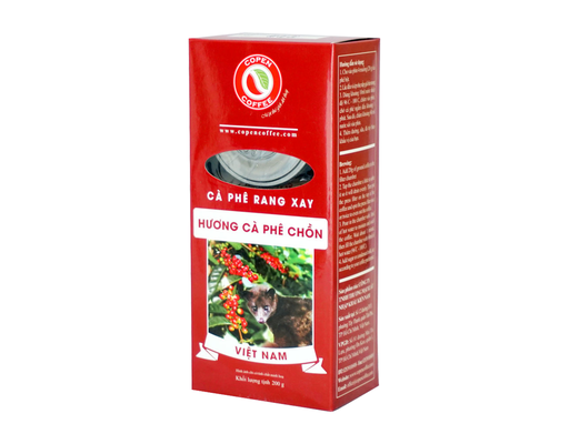Cà Phê Rang Xay Chồn Hộp 200g Copen ảnh 2