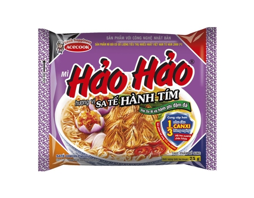 Mì Hảo Hảo Vị Sa Tế Hành Tím Gói 75G ACECOOK ảnh 0