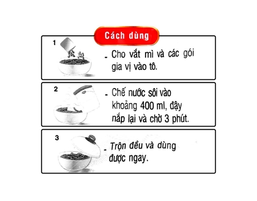 Mì Hảo Hảo Vị Sa Tế Hành Tím Gói 75G ACECOOK ảnh 1