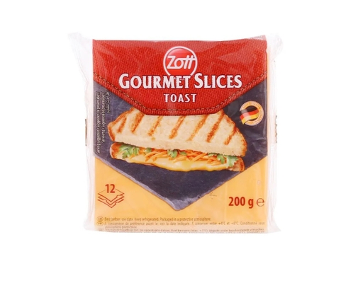 Phô Mai Lát Gourmet Slices Toast 200g Zott ảnh 0