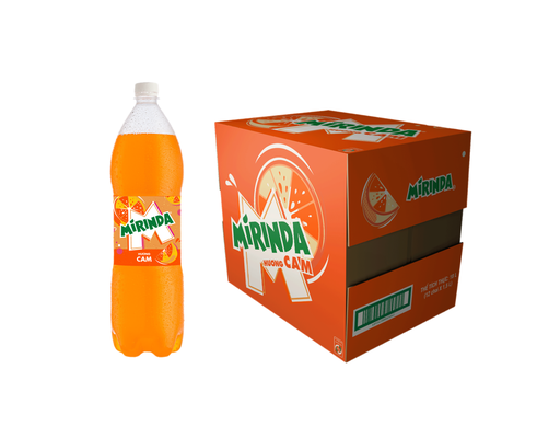 Thùng 12 Chai Nước Giải Khát Cam 1.5L Mirinda ảnh 0