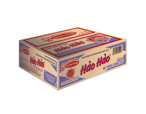 Thùng 30 Gói Mì Hảo Hảo Tôm Chua Cay 75g - 01056228 ACECOOK ảnh 0