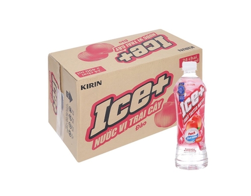 Thùng 24 Nước Giải Khát Ice+ Đào Kirin ảnh 0