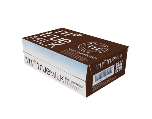 Thùng 48 Hộp Sữa Tươi Tiệt Trùng Th True Milk Vị Socola 180ml TH True Milk ảnh 2