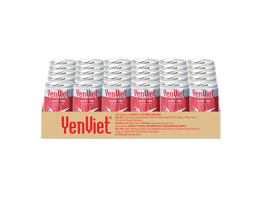 Thùng 30 Nước Yến Tự Nhiên 190ml Yến Việt ảnh 0