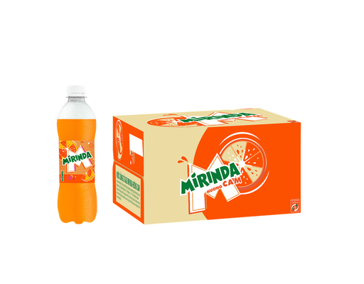 Thùng 24 Lon Nước Giải Khát Cam Chai Pet 390ml Mirinda ảnh 0
