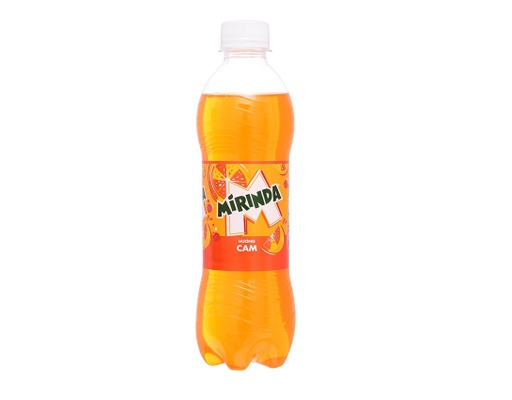 Thùng 24 Lon Nước Giải Khát Cam Chai Pet 390ml Mirinda ảnh 1