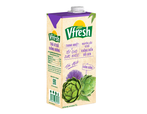 Thùng 12 Trà Atiso Không Đường 1L Vfresh ảnh 3