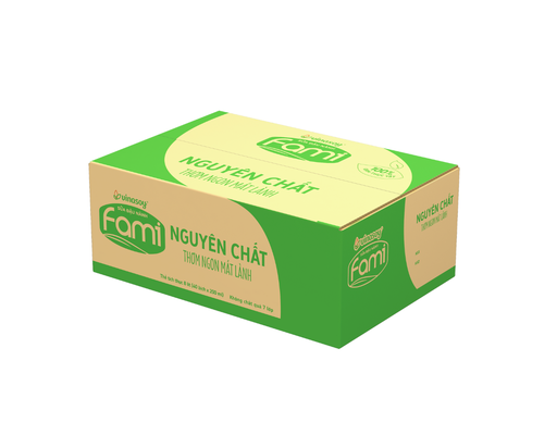 Thùng 40 Bịch Sữa Đậu Nành Fami Nguyên Chất 200ml Fami ảnh 0