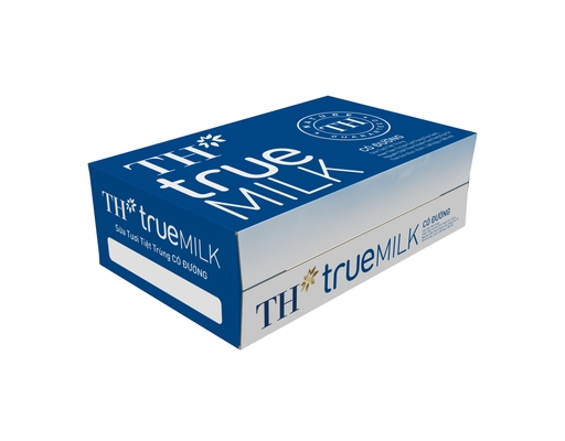 Thùng 48 Hộp Sữa Tươi Tiệt Trùng Th True Milk Có Đường 180ml TH True Milk ảnh 1