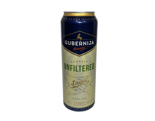 Bia Gubernija Unfiltered Lager 568ml