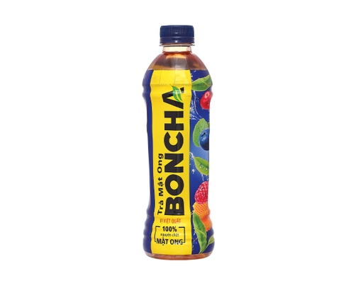 Trà Mật Ong Boncha Vị Việt Quất 450ml