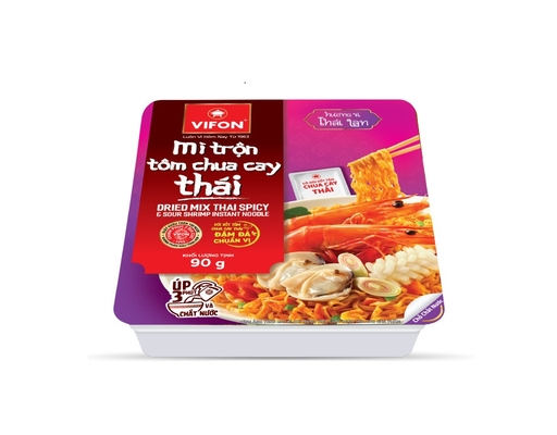Mì Trộn Vifon Vị Tôm Chua Cay Thái Khay 90G Vifon ảnh 0