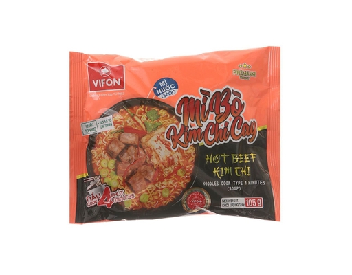 Mì Vifon Vị Bò Cay Kim Chi Gói 105g Vifon ảnh 0