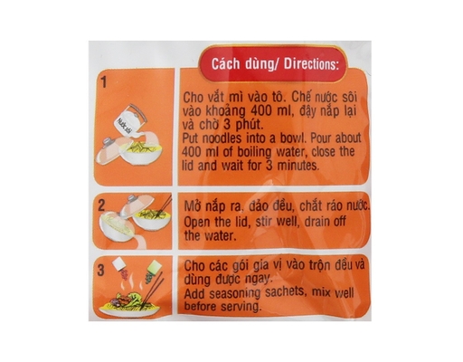 Thùng 30 Gói Mì Xào Hải Sản Hảo Hảo Đậm Vị Việt Gói 75g ACECOOK ảnh 3