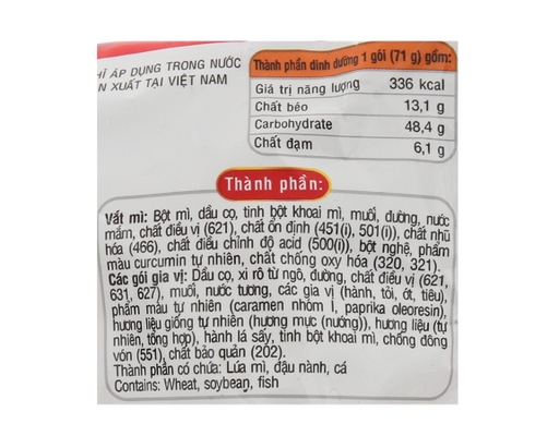 Mì Xào Hảo Hảo Hải Sản Đậm Vị Việt Gói 71G ACECOOK ảnh 1