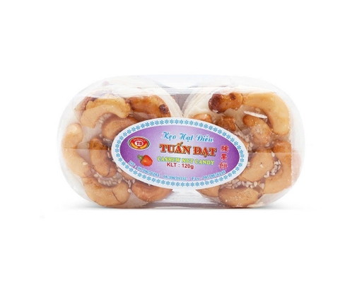 Kẹo Bẹ Hạt Điều 120g Tuấn Đạt ảnh 0