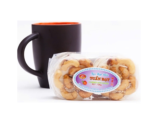 Kẹo Bẹ Hạt Điều 120g Tuấn Đạt ảnh 2