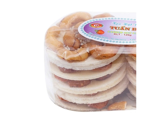 Kẹo Bẹ Hạt Điều 120g Tuấn Đạt ảnh 3