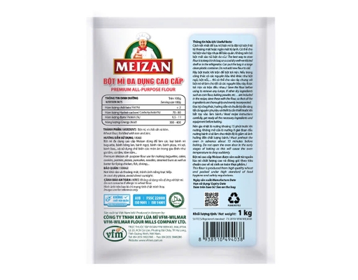 Bột Mì Đa Dụng 1kg Meizan ảnh 1