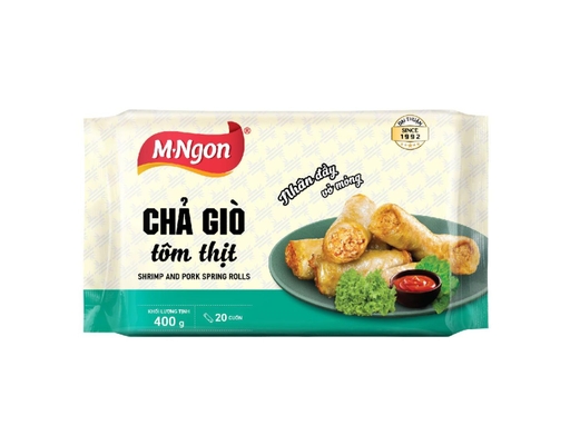 Chả Giò Hải Sản Con Tôm 400g An Lạc ảnh 0