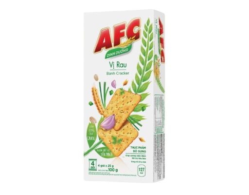 Combo 3 Hộp Bánh Cracker Vị Rau Cải 172g