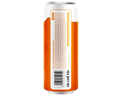 Nước Trái Cây Sparkling Vị Bia Gừng 330ml MaMaPop ảnh 2