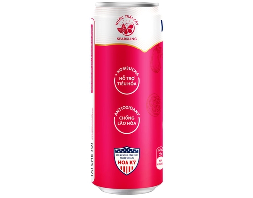 Nước Trái Cây Sparkling Vị Ổi Hồng 330ml MaMaPop ảnh 1