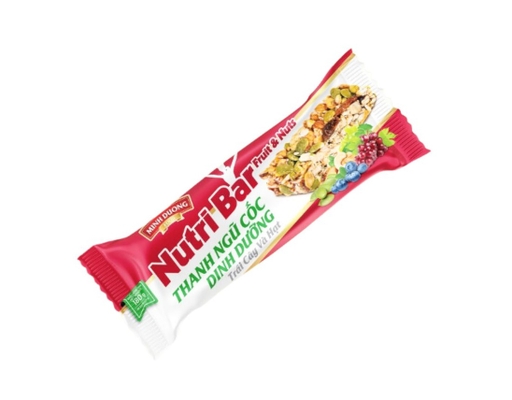 Thanh Ngũ Cốc Dinh Dưỡng Trái Cây & Hạt 180g Minh Dương ảnh 1