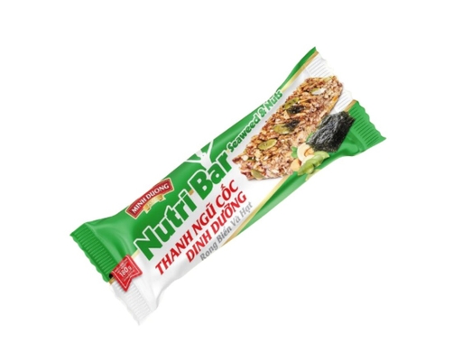 Thanh Ngũ Cốc Dinh Dưỡng Rong Biển & Hạt 180g Minh Dương ảnh 1