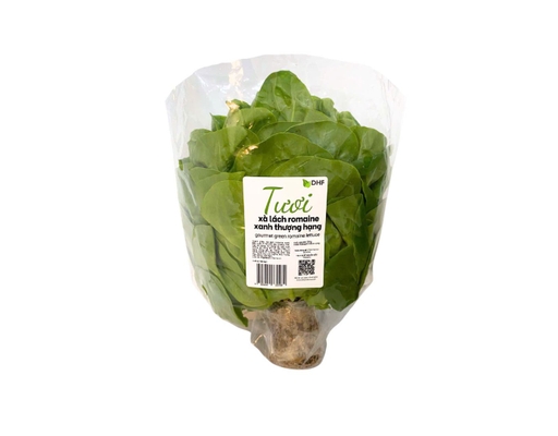 Xà Lách Romaine Xanh Thượng Hạng 200g DHF ảnh 0