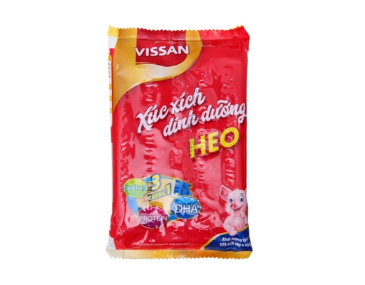 Xúc Xích Tiệt Trùng Dha Heo 35gx5 Vissan ảnh 0