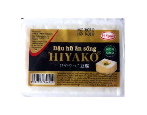 Đậu Hủ Lụa Vị Nguyên 300g Hiyako ảnh 0