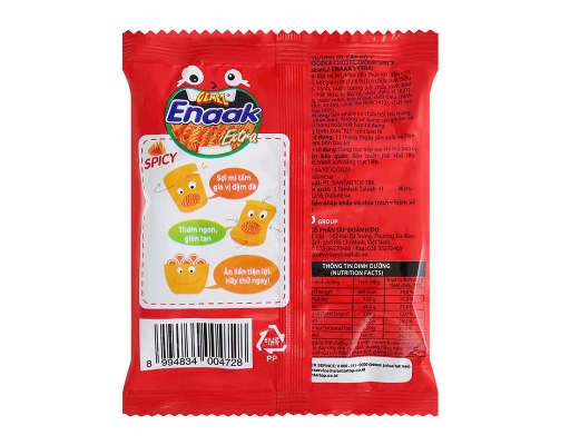 Snack Mì Hương Ớt Cấp Độ 28g Tường An ảnh 1